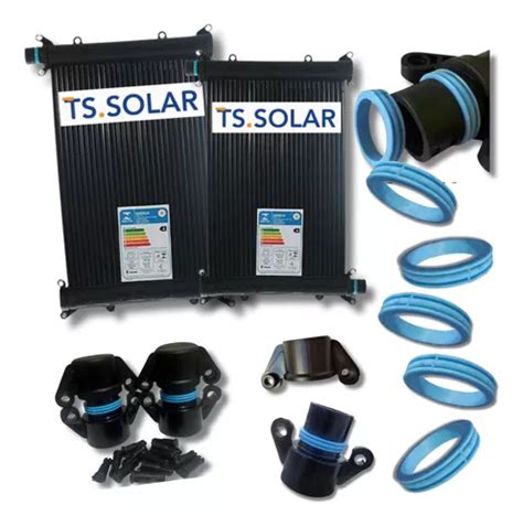 Kit Placas Ts Solar Piscina 10 Coletor 3 00x0 30 9m² Parcelamento sem