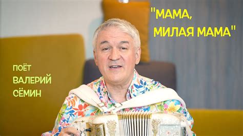 ВАЛЕРИЙ СЁМИН Песня под баян МАМА МИЛАЯ МАМА г Сасово Рязанской