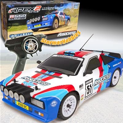 Team Associated Apex2 Sport A550 Rally Car 4WD Ready To Run