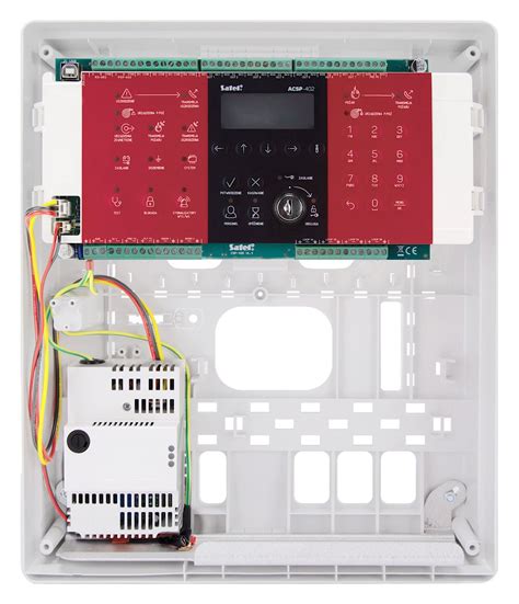 Addressable Fire Alarm Control Panel ACSP 402 SATEL EN IVEL PL