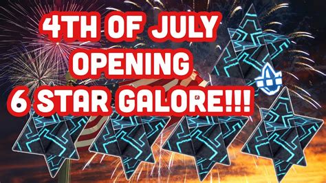 4th Of July Crystal Opening 4x 6 Crystal Plus Nexus 6 God Tier Mcoc Youtube