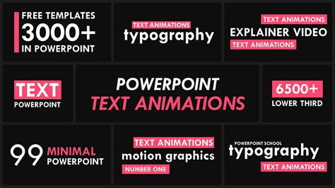 Kinetic Typography Animation in PowerPoint :: Behance