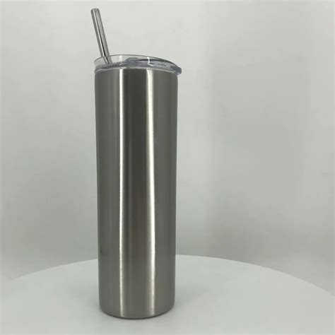 Promotion Skinny Stainless Steel 20 Oz Blank Double Wall Vacuum Mug