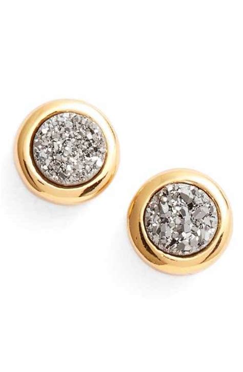 Gorjana Astoria Drusy Stud Earrings Handbag Accessories Handbags On