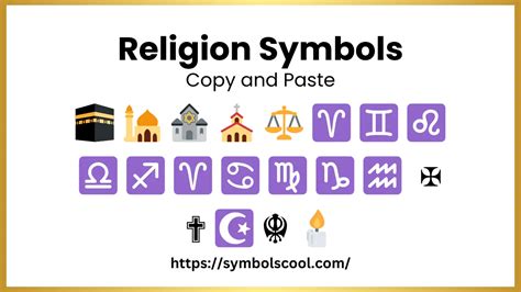 Get All Religion Symbols Copy Paste