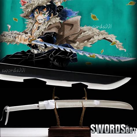 Demon Slayer Japanese Samurai Katana Carbon Steel Hashibira