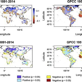 A Spatial Distribution Of The Magnitude Of Change In Z Units Decade