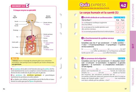 Fiches Brevet Sciences E Physique Chimie Svt Technologie Brevet