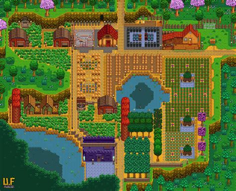 Farm Plan Render Upload Farm Stardew Valley Summary 92106 Hot Sex Picture