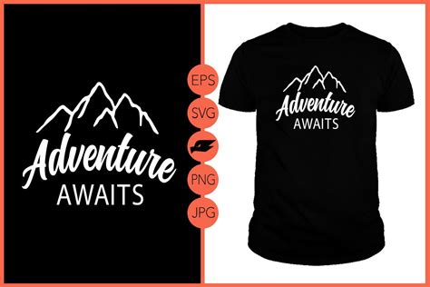 Adventure Awaits T Shirt Graphic Graphic By Unique Source · Creative