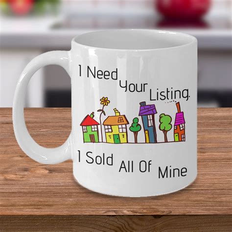 Realtor Mug Real Estate Agent T Real Estate Agent Mug Etsy