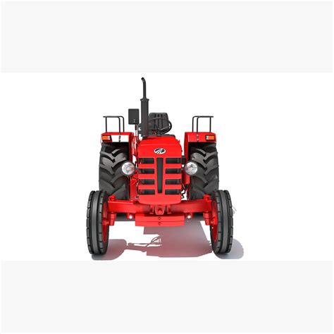 Mahindra Farm Tractor 3D model - Download Tractor on 3DModels.org