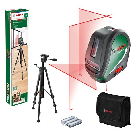 UniversalLevel 3 Laser Lignes Bosch DIY