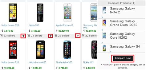 PricingIndia - An extensive website to compare Mobile phones, Digital ...