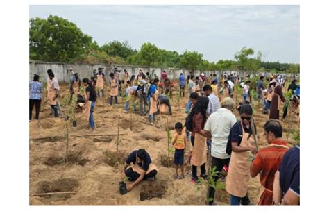 Thryve Digitals Tree Planting Initiative For A Greener Chennai