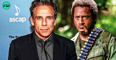 Ben Stiller Refuses To Apologize If Robert Downey Jr S Blackface In