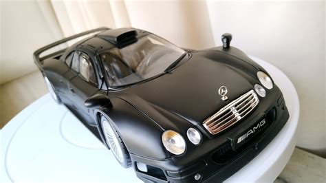 1 18 Maisto Mercedes Benz CLK GTR AMG Street Version Review YouTube