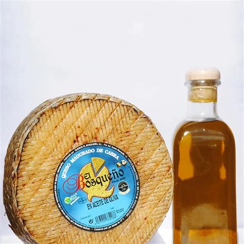 Comprar Queso Curado En Aceite Cabra Payoya Quesos El Bosque O