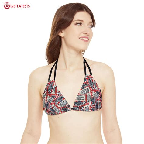 Budweiser Hawaiian Islands Swimsuit Bikini Set