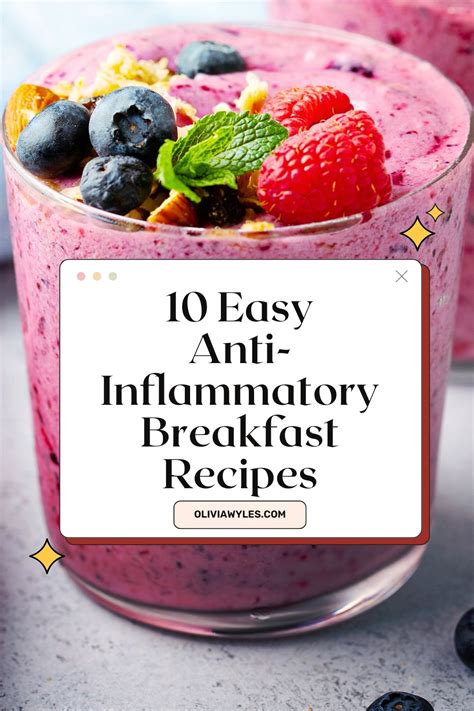 10 Quick & Easy Anti-Inflammatory Breakfast Ideas That Take Minutes To Prepare