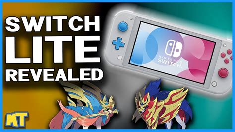 Nintendo Switch Lite Revealed New Pokémon Sword And Shield Console Master Trainer Youtube