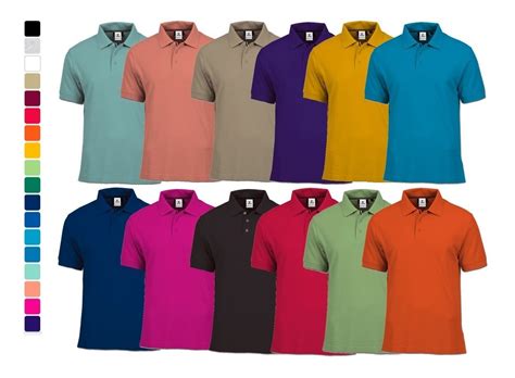 Playera Tipo Polo Ppo 101 Mil Promocionales