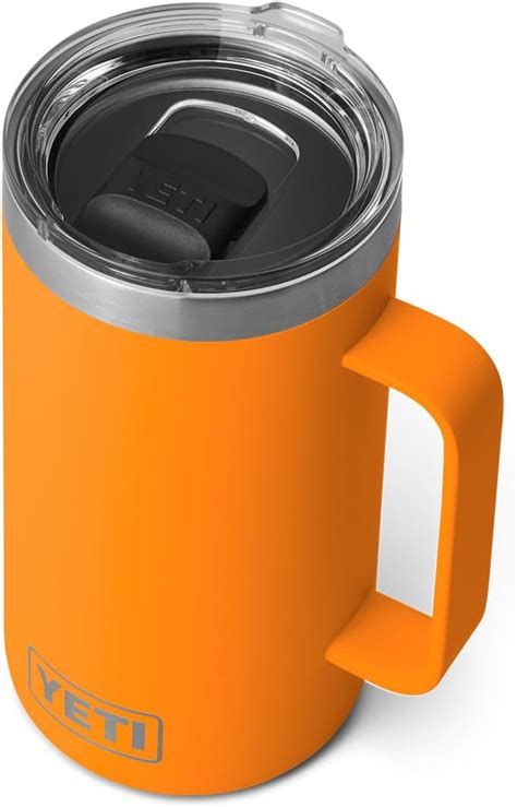 Yeti Rambler 24 Oz Mug Vacuum Insulated Stainless Steel With Magslider Lid King Crab Amazon