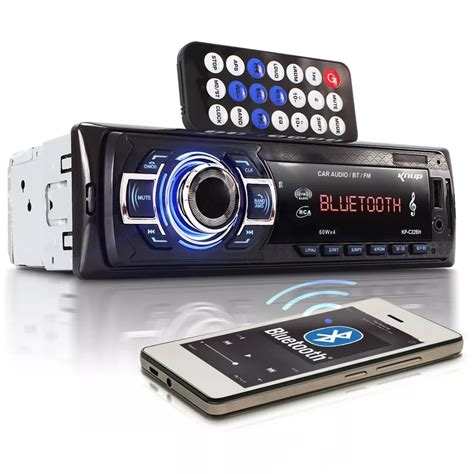 Auto Radio Automotivo Bluetooth Mp3 Player USB Sd Som Carro Submarino