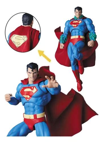 Figura De Superacci N Superman Hush Mafex Batman Dark