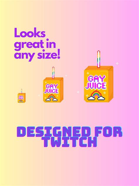 7pcs Lgbtq Pixel Rainbow Pride Month Cute Bundle Retro Emote For Twitch