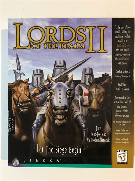 Lords of the realm big box original cd romania