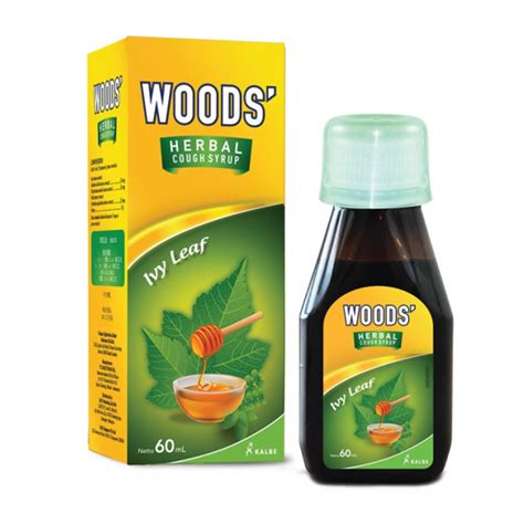 Wood's Herbal Cough Syrup Ivy Leaf 60ml - KIASU MART