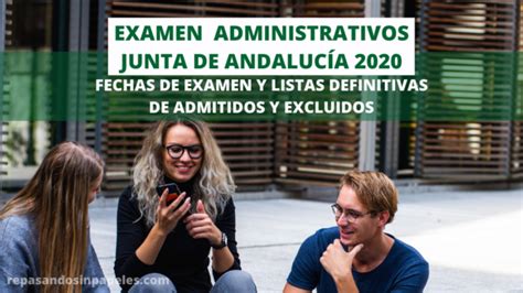 Primer Examen Auxiliar Administrativo Y Administrativo De La Junta De