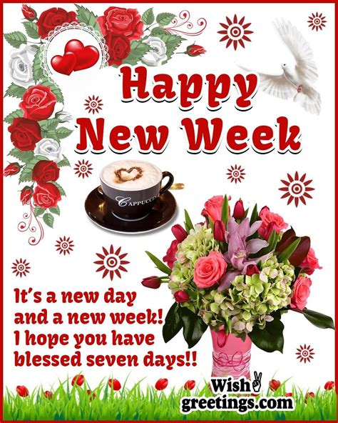 Happy New Week Images Wish Greetings