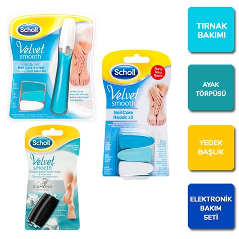 Scholl Velvet Smooth Elektronik El Ayak Ve T Rnak Bak M Seti Pratikya