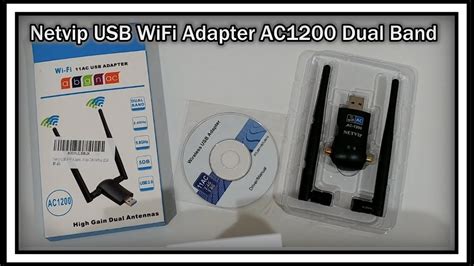 Netvip USB WiFi Adapter AC1200 Dual Band 5 8G 867Mbps 2 4G 300Mbps FULL