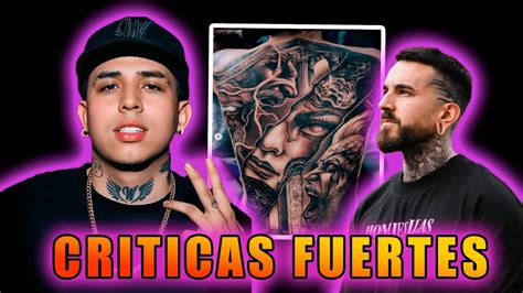 Westcol Responde A Las Criticas De Rene Zz Por Su Tatuaje En La Espalda