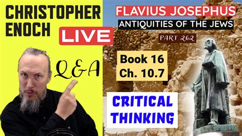 Live Fellowship Josephus Antiquities Book Ch Part Q