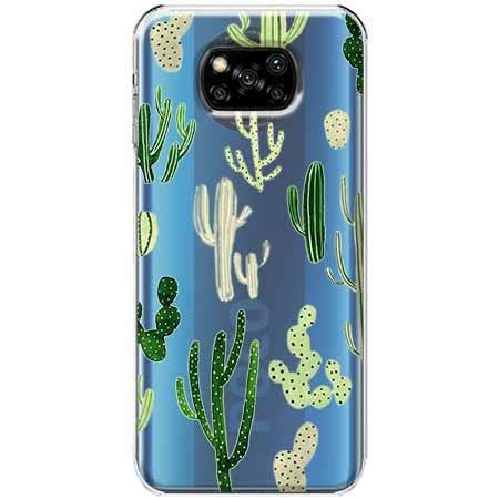 Etui na Xiaomi POCO X3 NFC Kaktusowy ogród 51603 sklep