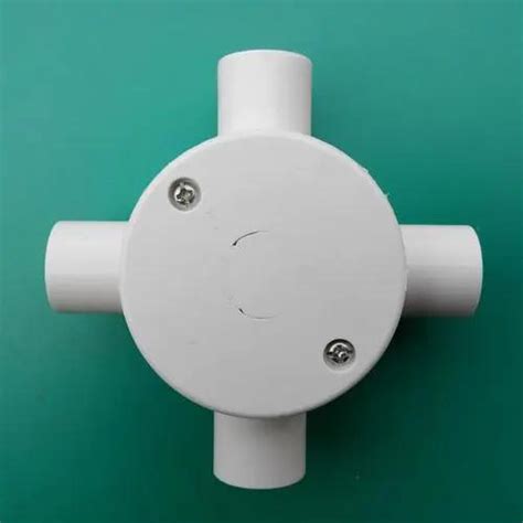 Electrical Conduit Fittings Pvc Round Way Junction Box Pvc