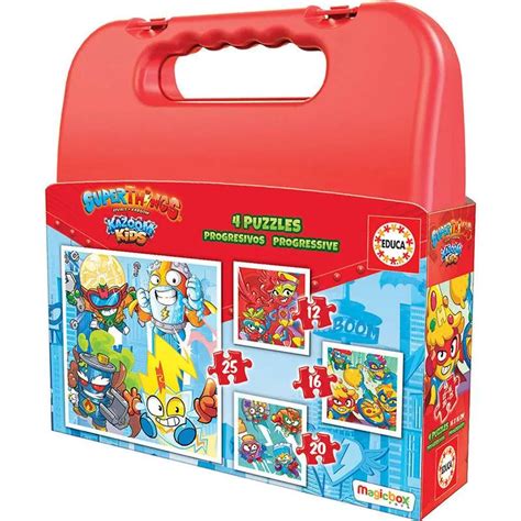 Comprar Educa Maleta Puzzles Progresivos Superthings De