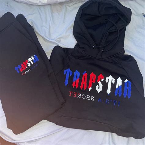 Trapstar Chenille Decoded Hooded Tracksuit In N22 London For 130 00