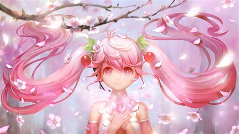 Sakura Miku Wallpapers - Wallpaper Cave