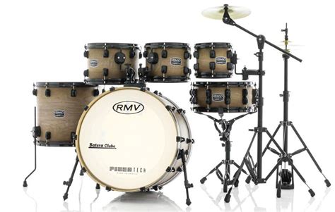 Bateria Rmv Fibertech Avel Wood Pratos E