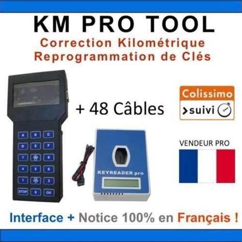 Km Pro Tool En Fran Ais C Bles Correction Kilom Trique Digiprog