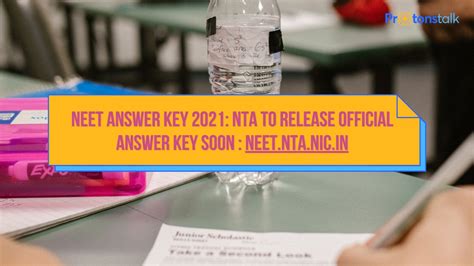 Neet Answer Key Nta To Release Official Answer Key Soon Neet