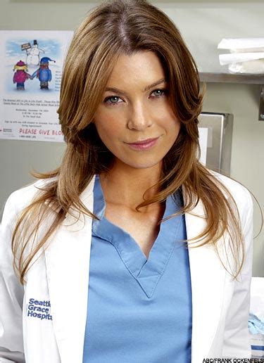 TV and movies: Ellen Pompeo as Meredith Grey