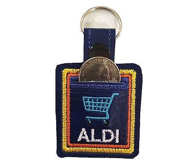 Aldi Quarter Holder Keychain