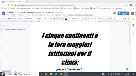 G Suite Google Documenti Come Accedere A Google Documenti YouTube