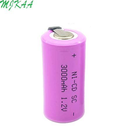 Mjkaa 1 2v Batterie Rechargeable 3000mah 4 5 Sc Su Grandado